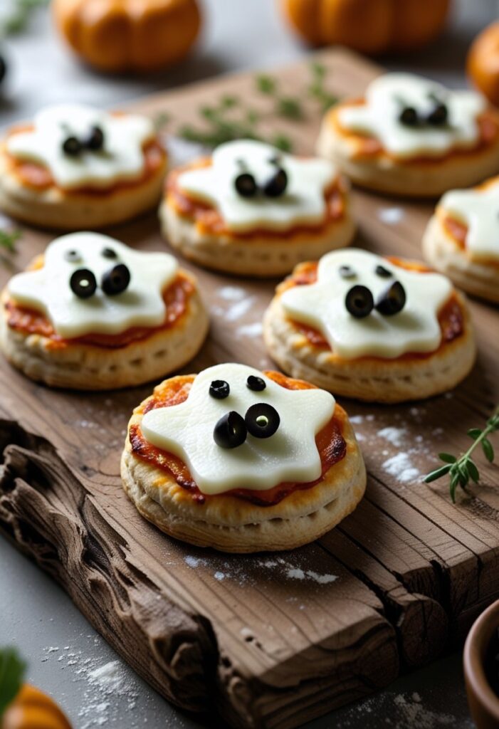 Ghost Pizza Bites