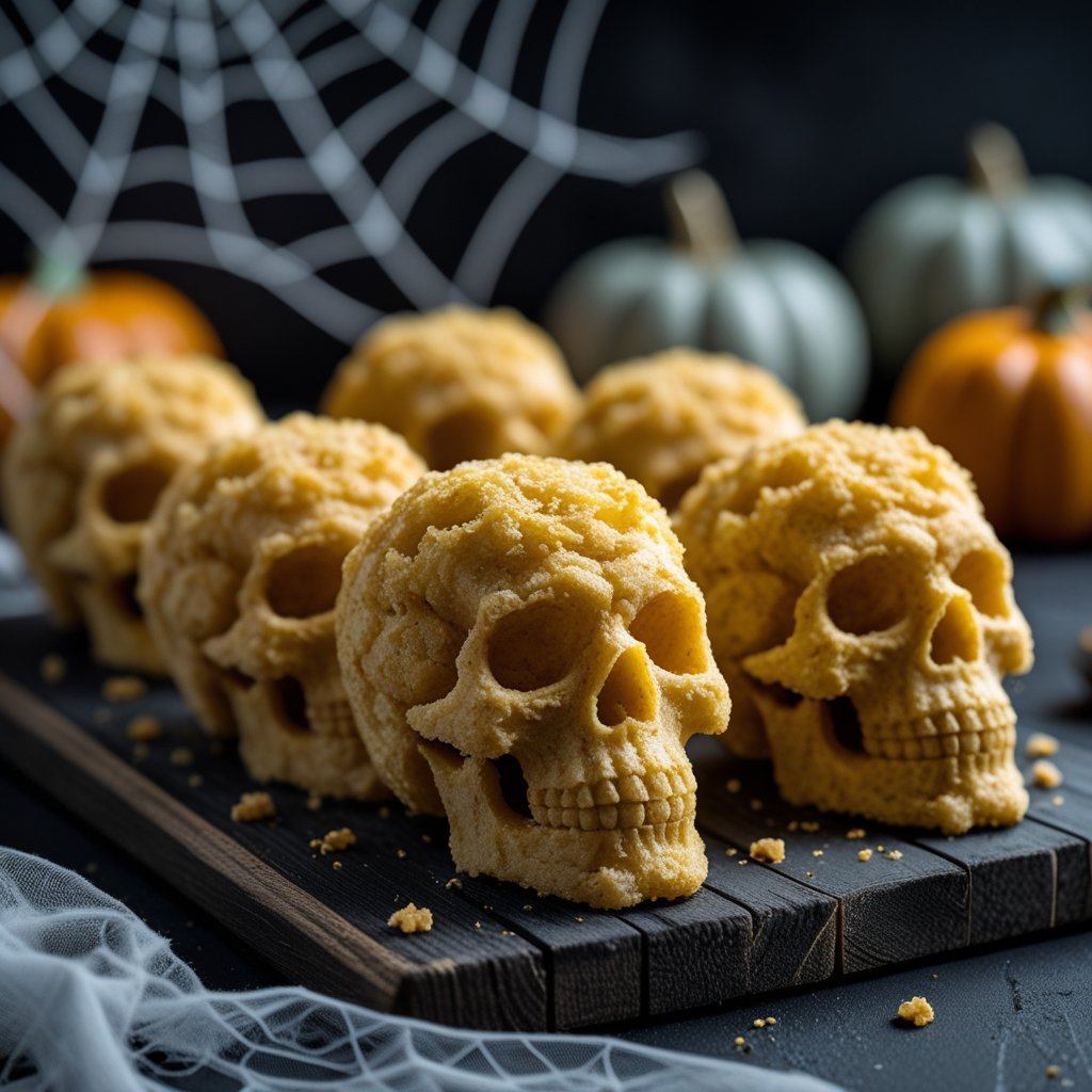 Spooky Halloween Skull Potatoes Recipe