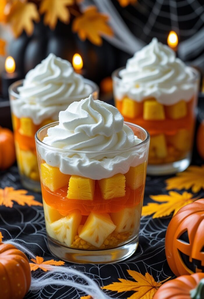 Candy Corn Parfaits