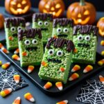 Frankenstein Rice Krispie Treats Recipe