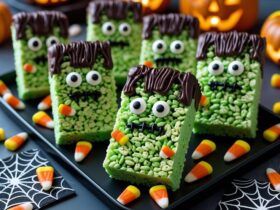 Frankenstein Rice Krispie Treats Recipe