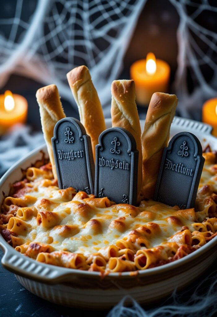 Graveyard Baked Ziti