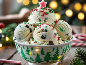 Christmas Tree Cake Ice Cream Recipe