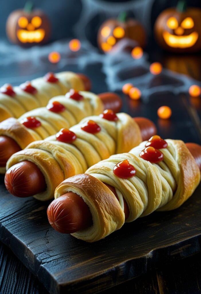 Mummy Hot Dogs