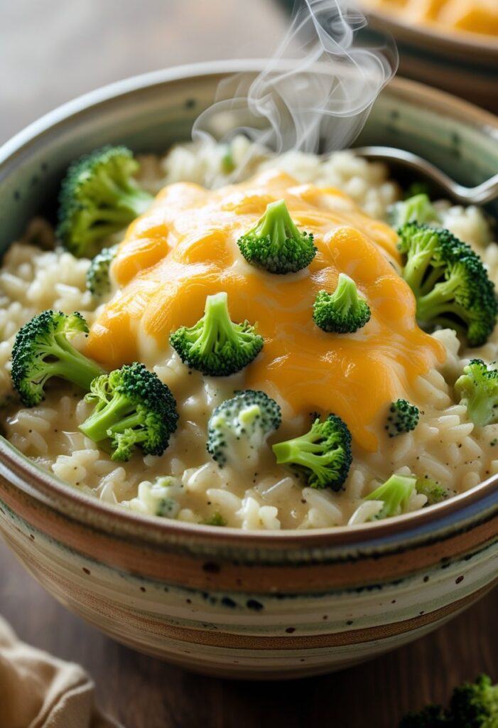 Cheesy Broccoli Rice