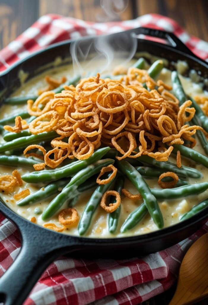 One-Pan Green Bean Casserole