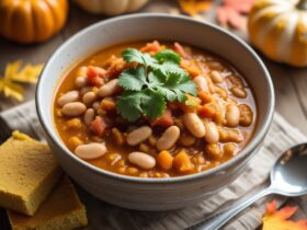 Pumpkin White Bean Chili Recipe