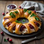 Turkey Cranberry Crescent Ring Recipe
