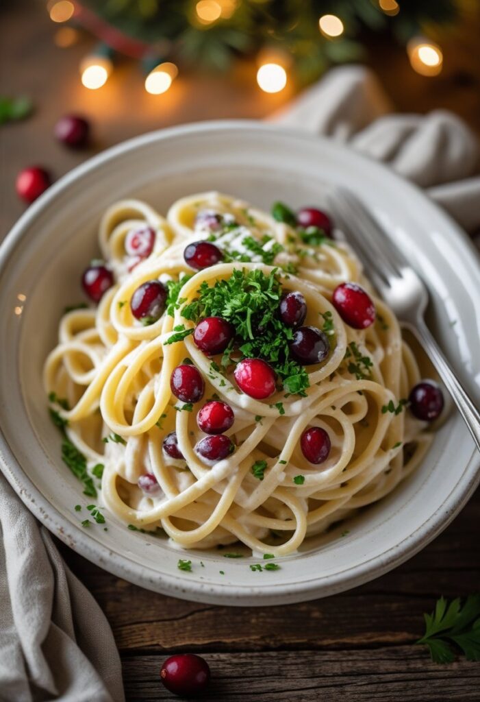 Cranberry Cream Cheese Pasta Recipe