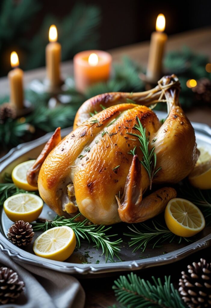 Lemon Rosemary Roasted Chicken