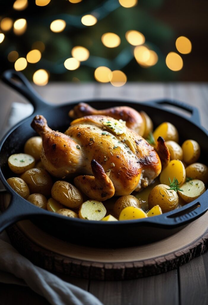 Garlic Herb Chicken and Potatoes