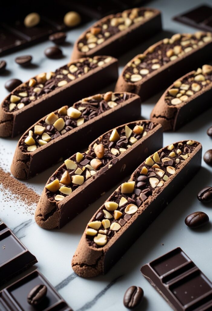 Chocolate Hazelnut Biscotti