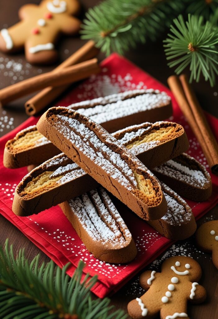 Gingerbread Biscotti