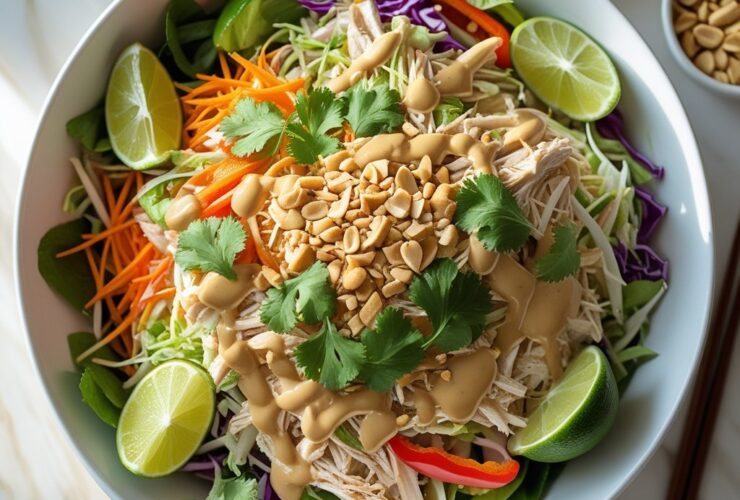 Crunchy Thai Chicken Salad Recipe