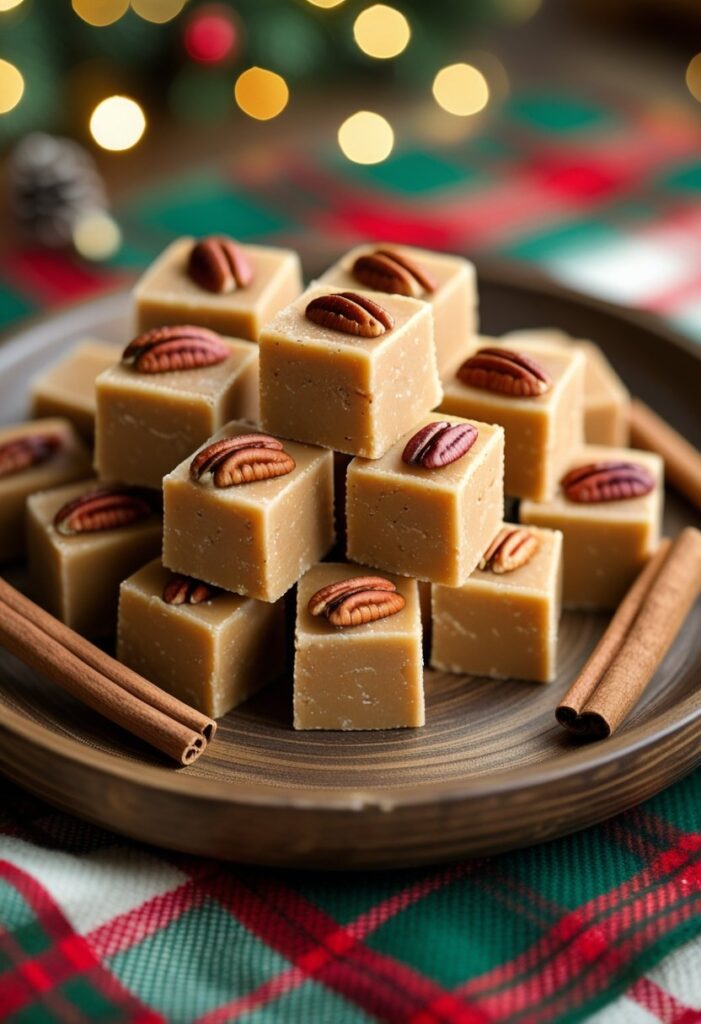 Maple Pecan Fudge