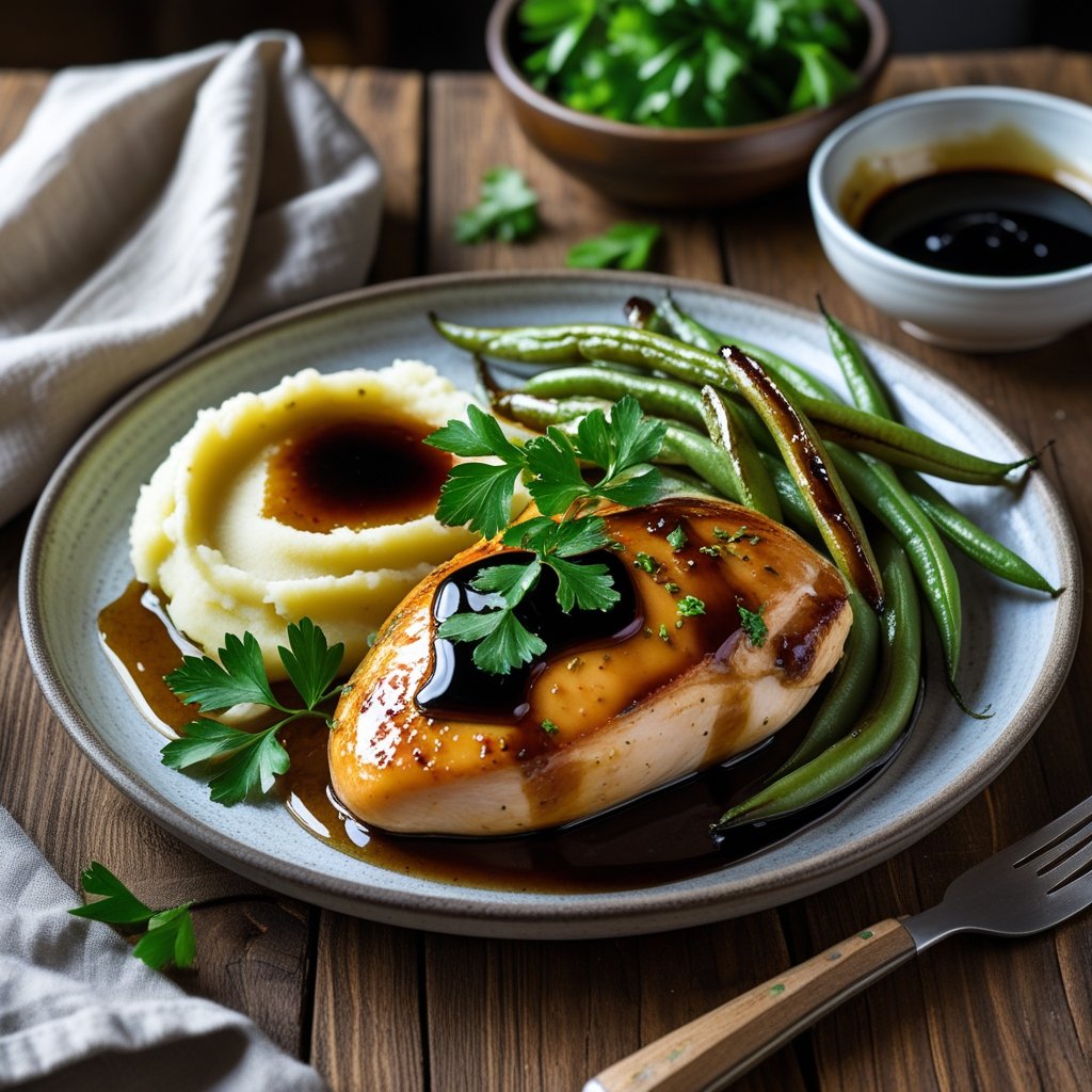 Balsamic Baked Chicken Breast Recipe