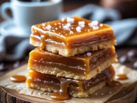 Gooey Caramel Bars Recipe