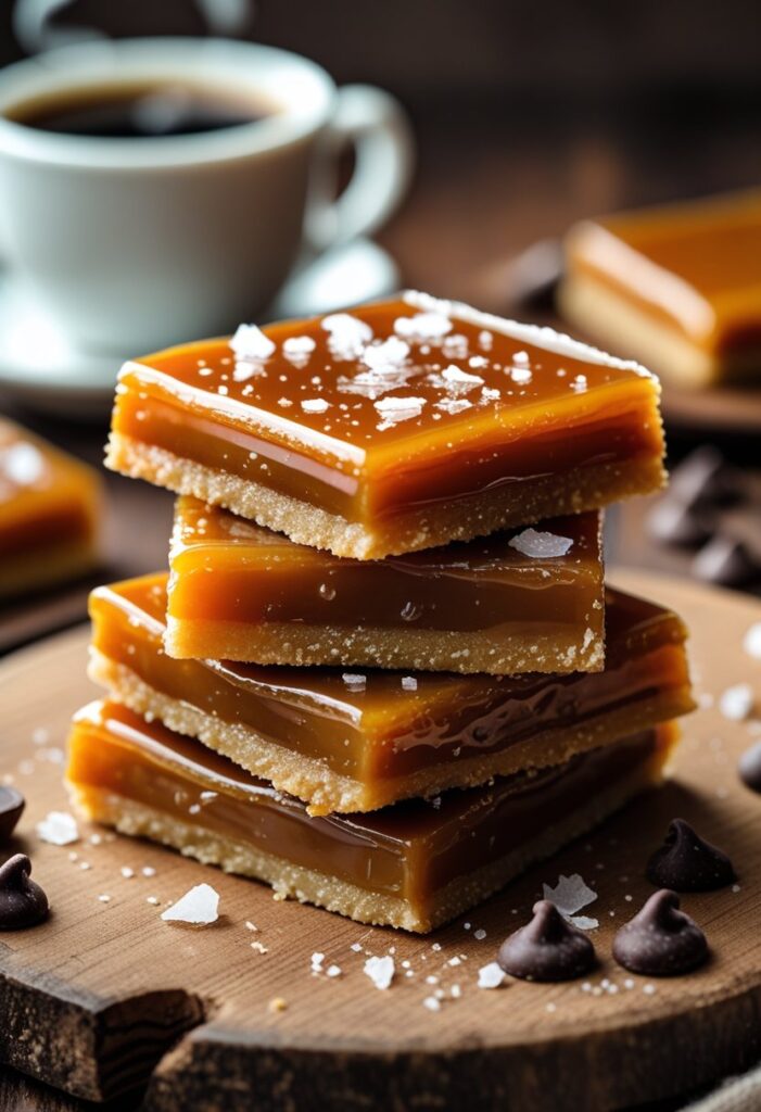 Gooey Caramel Bars Recipe
