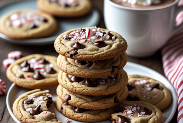 Peppermint Chocolate Chip Cookies Recipe