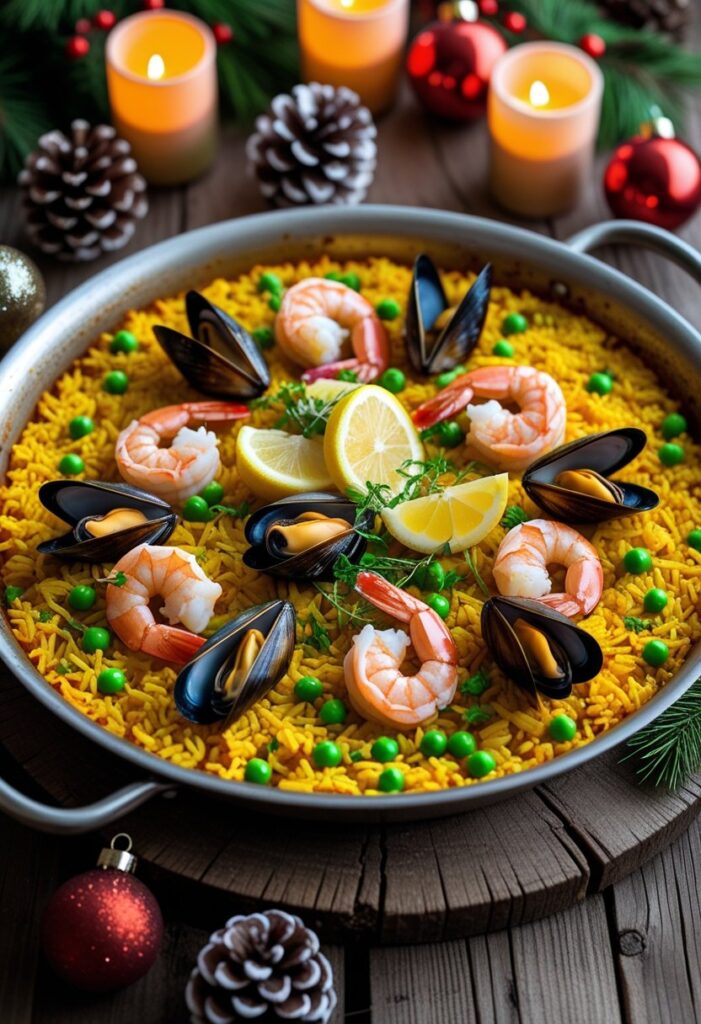 Seafood Paella