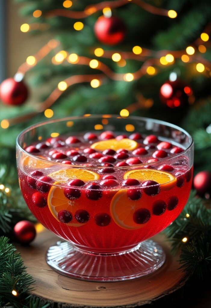 Classic Christmas Cranberry Punch