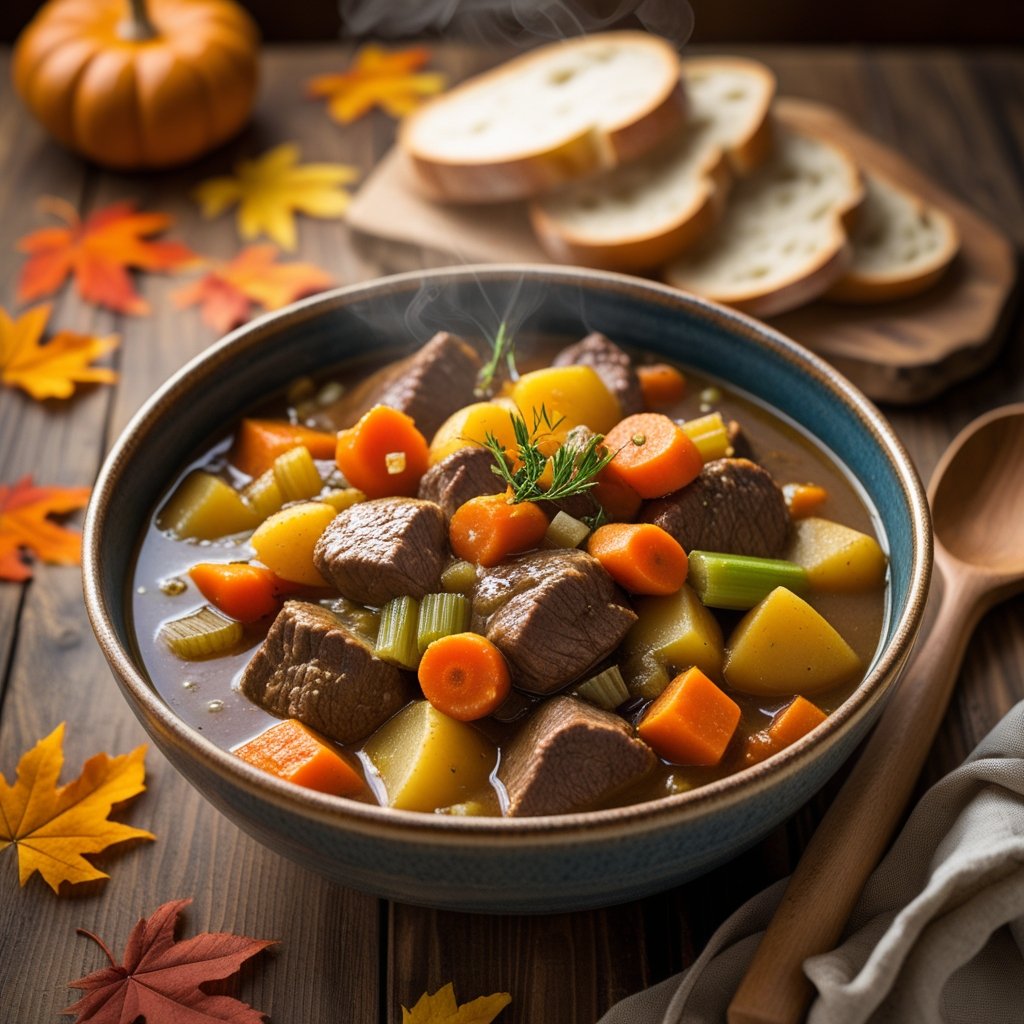 Autumn Harvest Beef Stew Recipe