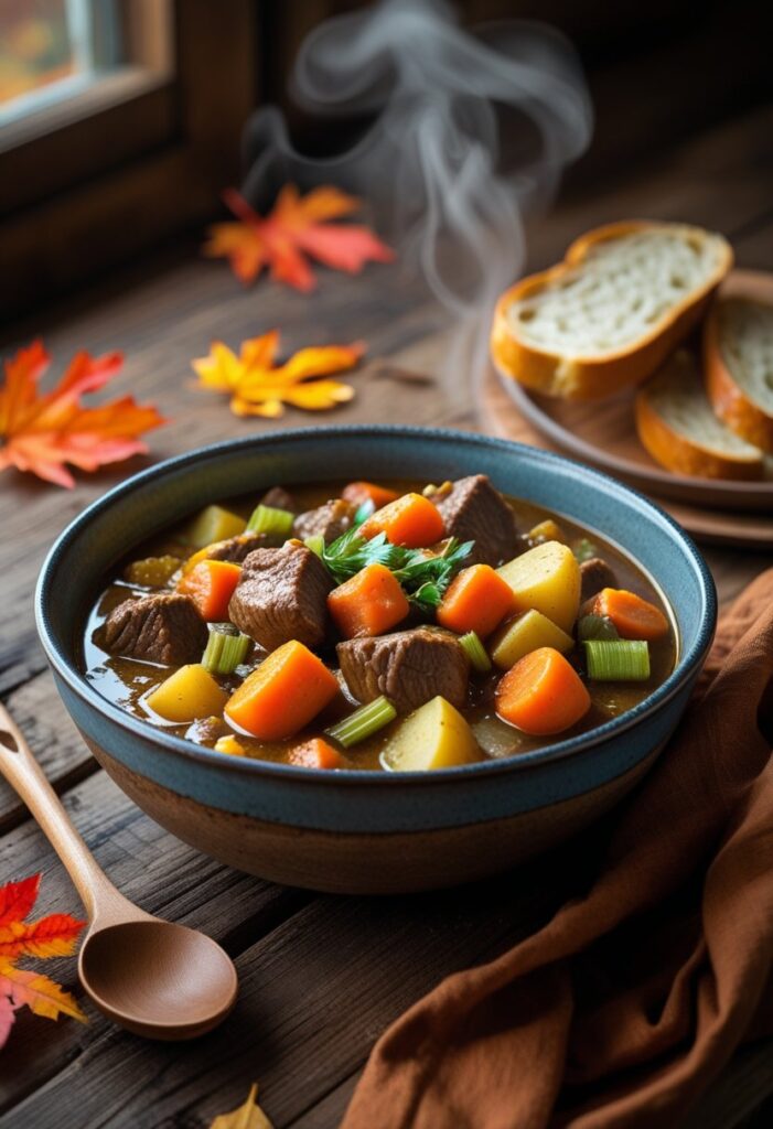 Autumn Harvest Beef Stew Recipe