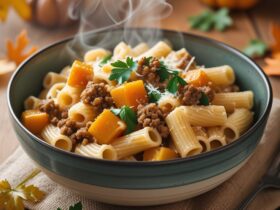 Autumn Sausage Pasta Squash Recipe