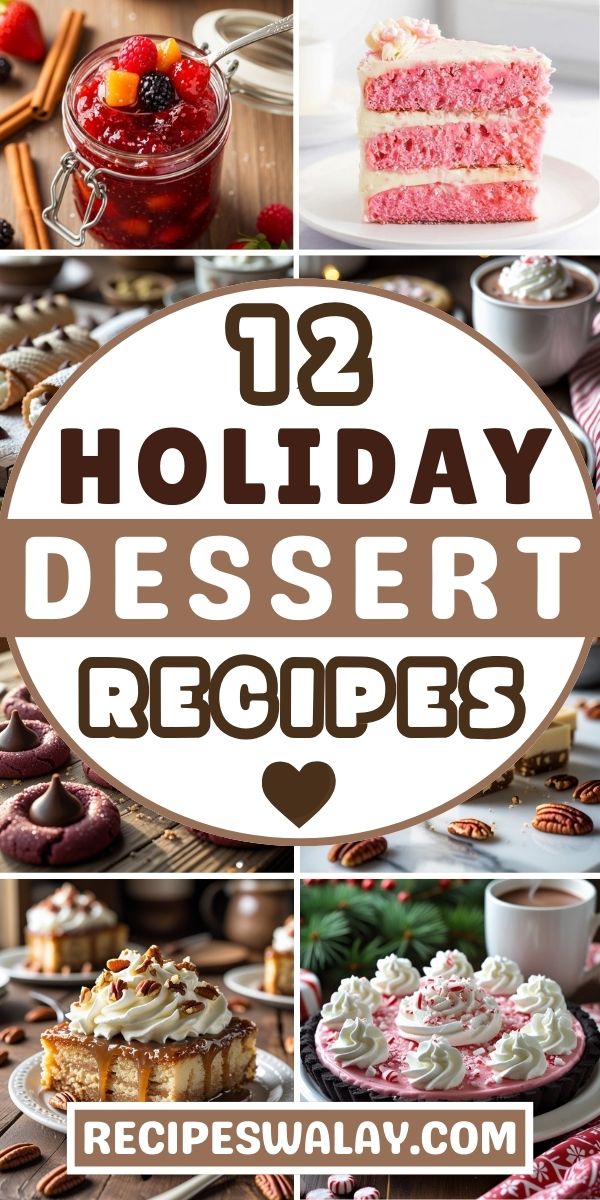 12 Best Holiday Dessert Recipes