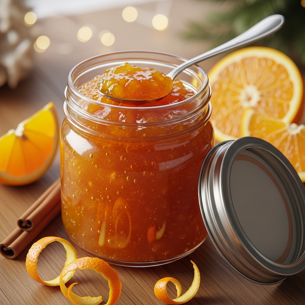 Orange Christmas Jam Canning Recipe
