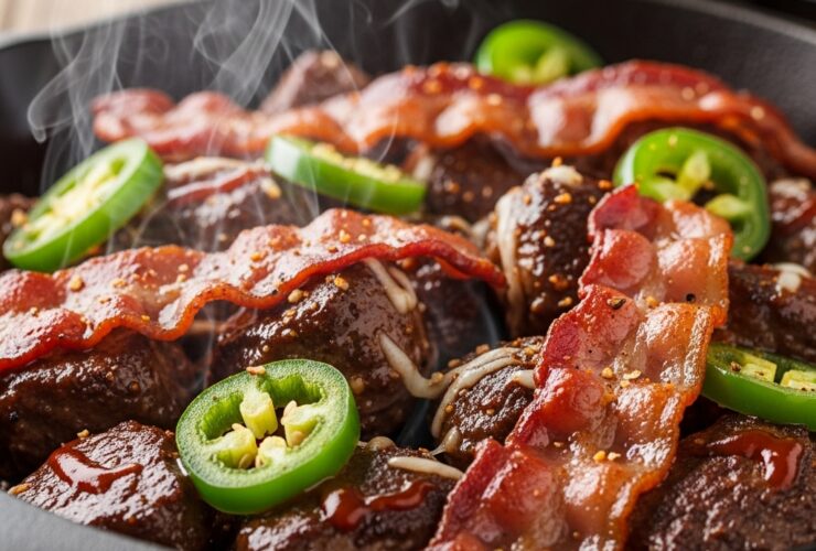 Zingy Beef Bacon Jalapeño Recipe