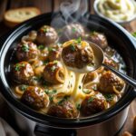 Crock Pot French Onion Meatballs Recipe