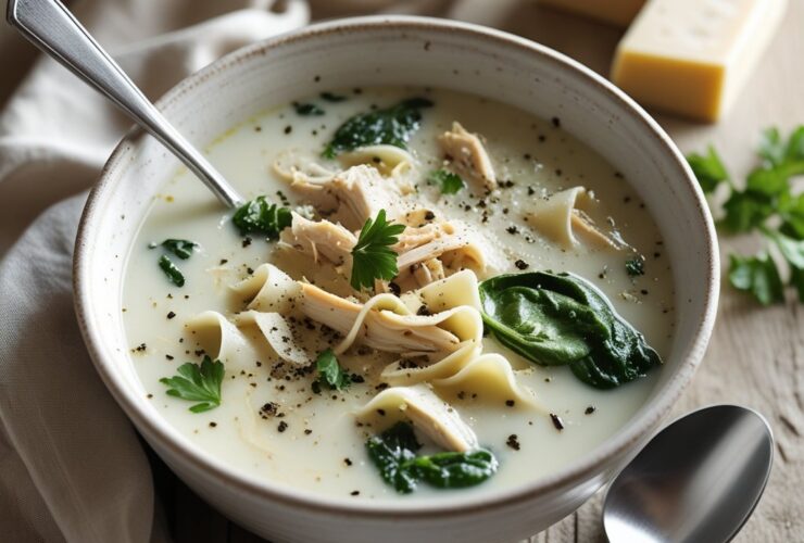 Cozy White Lasagna Soup Recipe