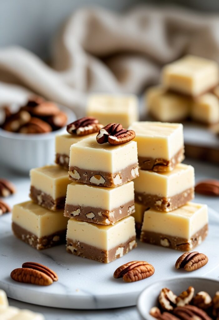 Homemade Butter Pecan Fudge Recipe