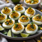 Mexican Street Corn Deviled Eggs Recipe