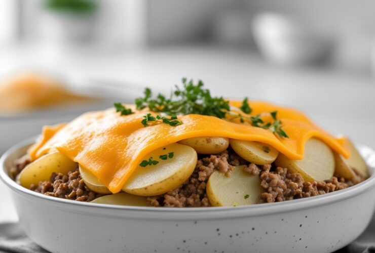 Ground Beef and Potatoes Casserole Recipe