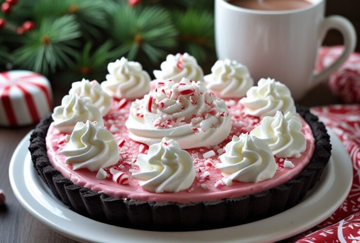 Christmas Peppermint Pie Recipe