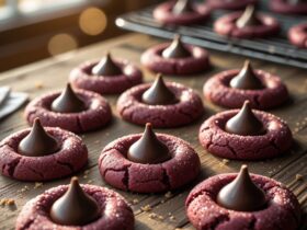 Hershey's Red Velvet Blossoms Cookies Recipe