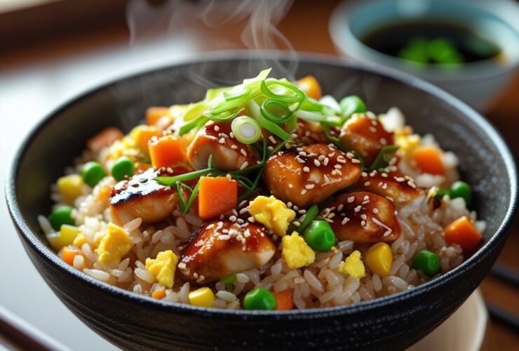 Japanese BBQ Fried Rice Recipe