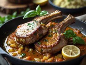 Juicy Sicilian Pork Chops Recipe