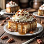 Butter Pecan Praline Poke Cake Recipe