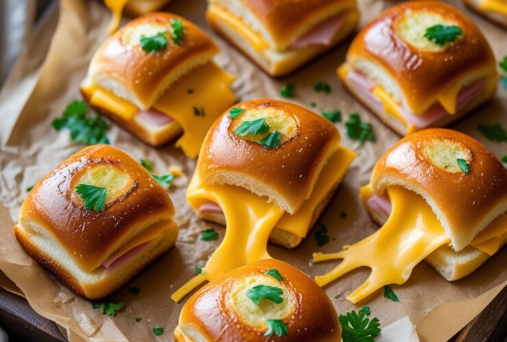 Mini Grilled Cheese Hawaiian Rolls Recipe