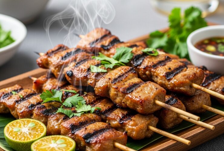 Filipino Pork BBQ Skewers Recipe