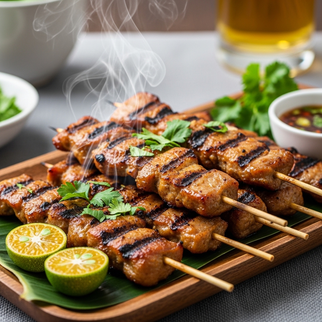 Filipino Pork BBQ Skewers Recipe