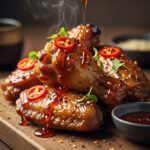 Honey Bourbon Chicken Wings Recipe