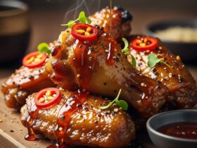 Honey Bourbon Chicken Wings Recipe