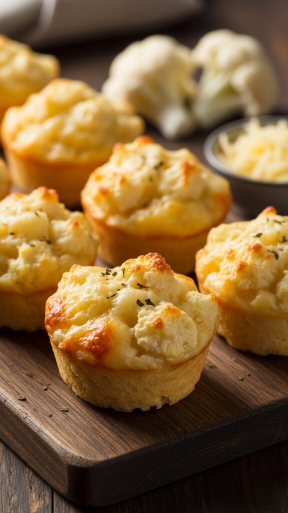 Cauliflower Cheese Muffins Recipe