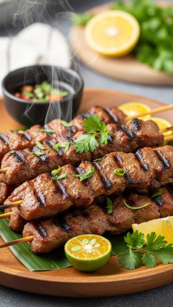 Filipino Pork BBQ Skewers Recipe