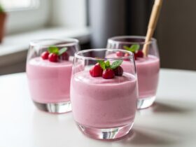Cranberry Mousse Cups Recipe