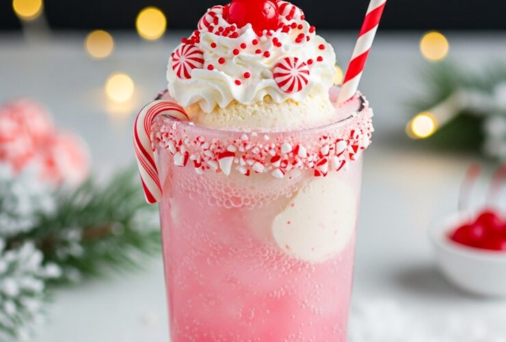 Peppermint Christmas Float Recipe